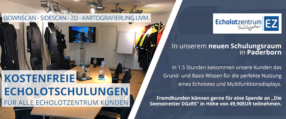 Kostenfreie Echolotschulungen in Deutschland