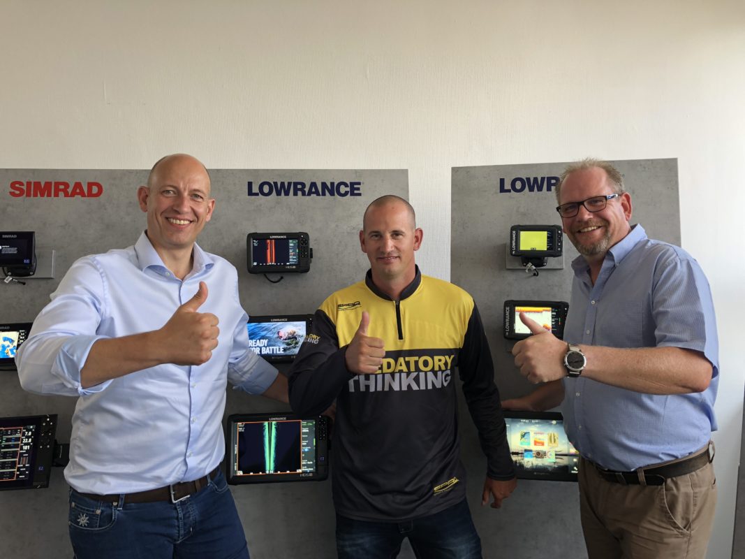 Pierre Johnen wird EZ Lowrance Pro Staffer