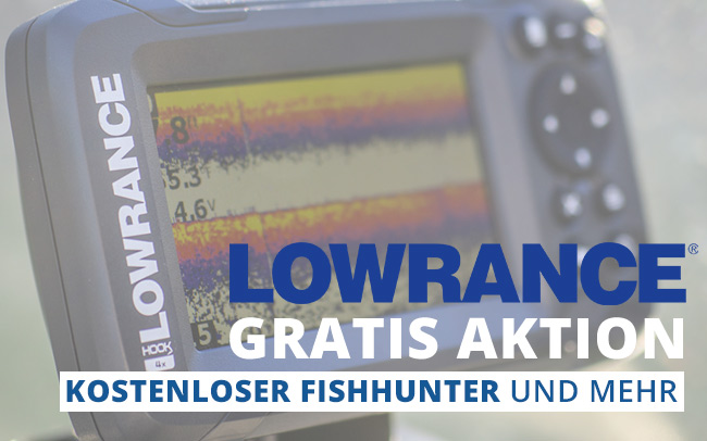 Gratis Fishhunter beim Kauf eines HOOK2