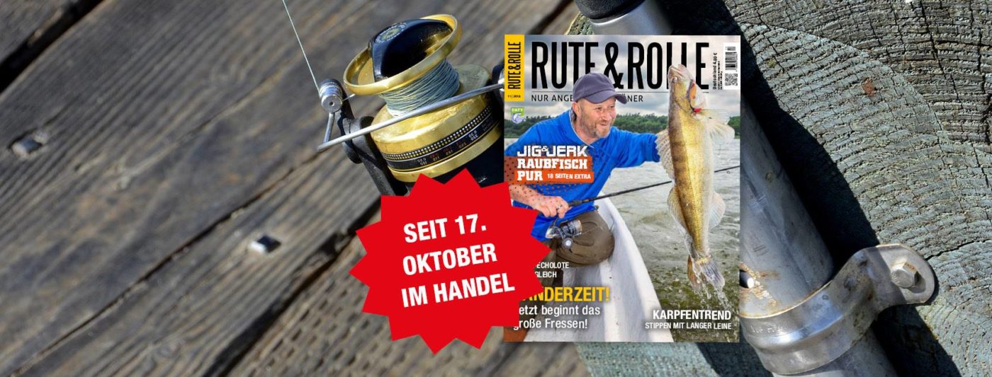 Die neue Rute & Rolle ist da. Mit Echolottest