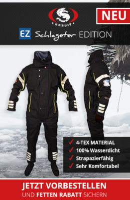 URSUIT "EZ Schlageter Edition" Fishing Trockenanzug - PreOrder Preis nur 1059.00EUR