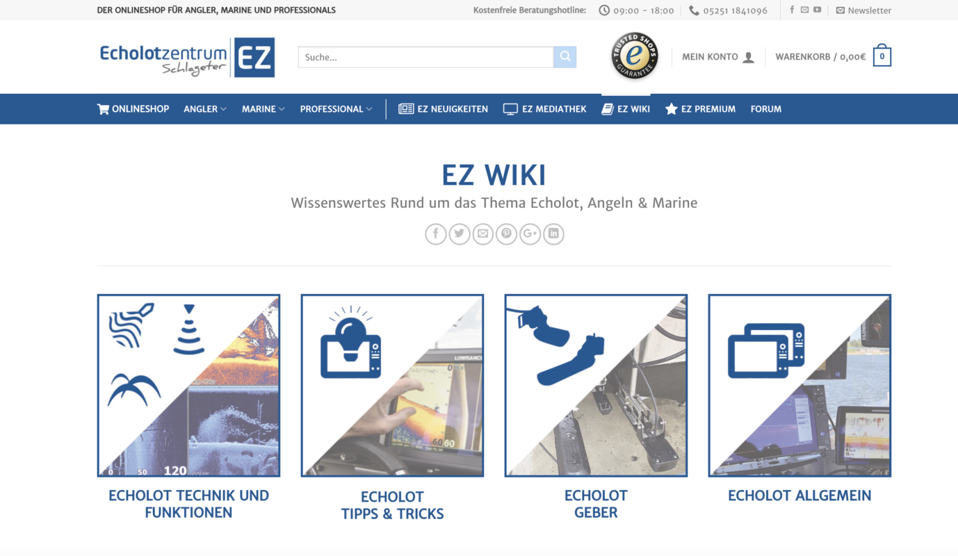Neu beim Echolotzentrum: DAS EZ WIKI