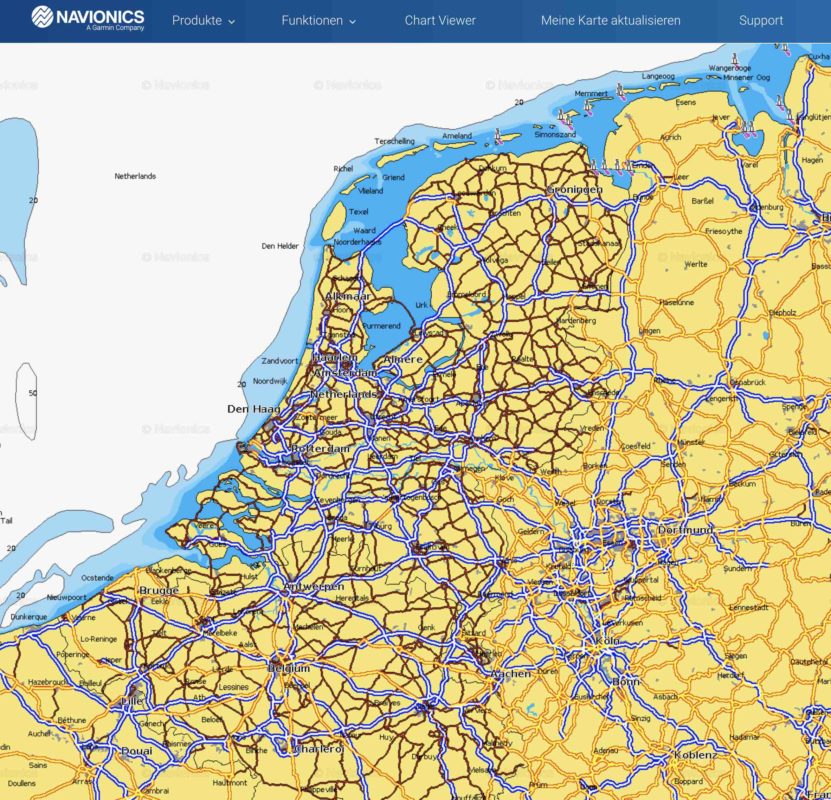 Neu: Lieferung von Marine Elektronik und Echoloten nach Holland!