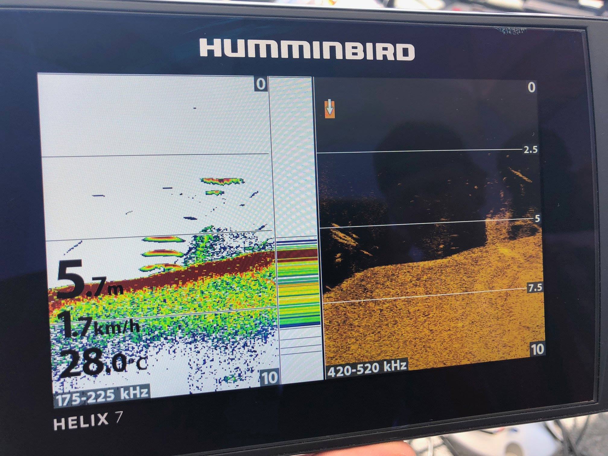 Der erste Humminbird HELIX G3 TEST