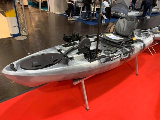 Allroundmarin Kajaks mit Pedalantrieb - In Kürze beim Echolotzentrum