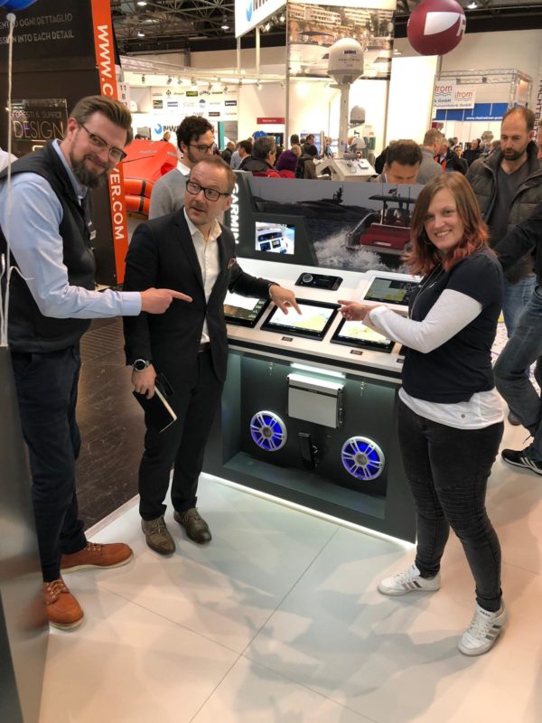 BOOT Düsseldorf - Garmin Stand - Halle 11 Stand B40 / noch bis Sonntag