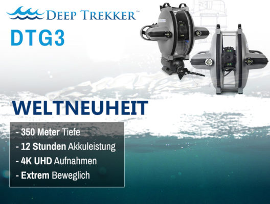 Weltneuheit - Deep Trekker DTG3 Unterwasserdrohne