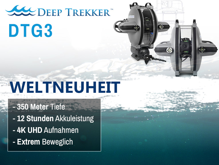 Weltneuheit - Deep Trekker DTG3 Unterwasserdrohne