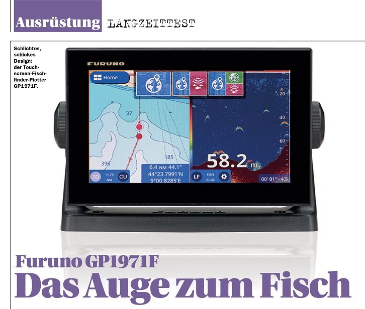 Furuno GP1971F Langzeittest von Kutter & Küste und Rainer Korn