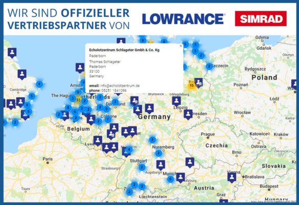 Offizieller Vertriebspartner von Navico / Lowrance / Simrad