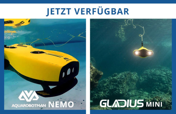 Unterwasserdrohnen jetzt verfügbar