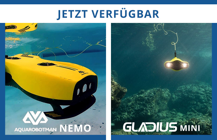Unterwasserdrohnen jetzt verfügbar