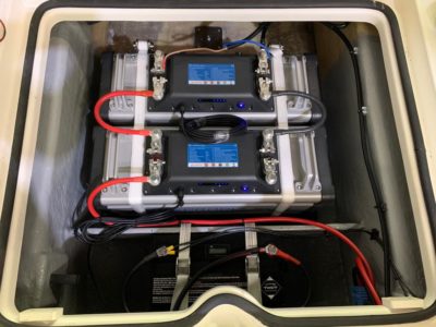Stromversorgung Deluxe - Unser neues Boot mit E-Antrieb