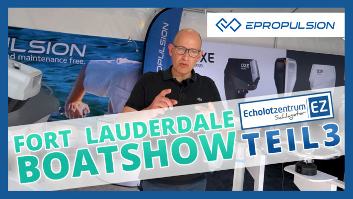 ePropulsion auf der Fort Lauderdale International Boatshow 2019 | ECHOLOTZENTRUM AUF TOUR