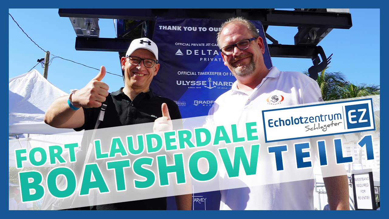Erste Eindrücke - Fort Lauderdale Boat Show | ECHOLOTZENTRUM ON TOUR