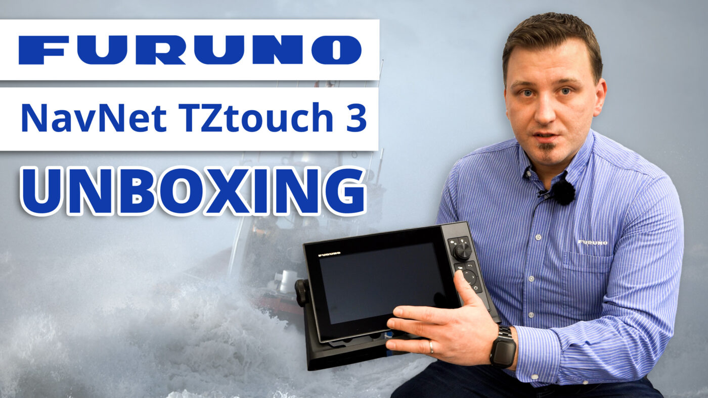 UNBOXING Furuno NavNet TZtouch 3 9-Zoll