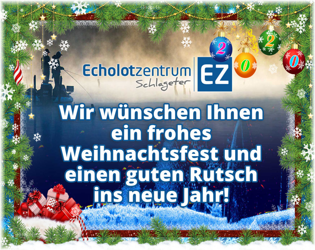 Frohe Weihnachten und einen guten Rutsch!