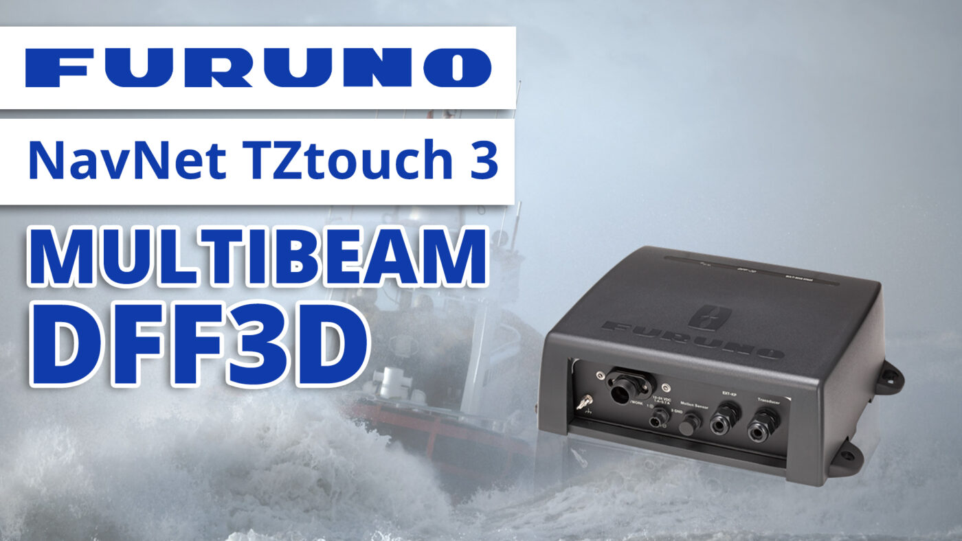 DFF3D Multibeam Sonar - FURUNO NavNet TZtouch 3 9-Zoll