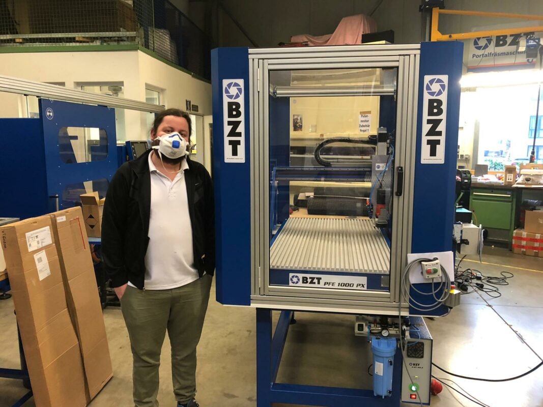 Unsere neue CNC Fräse