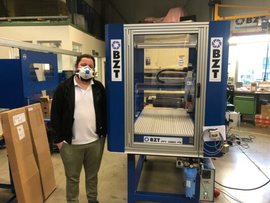 Unsere neue CNC Fräse