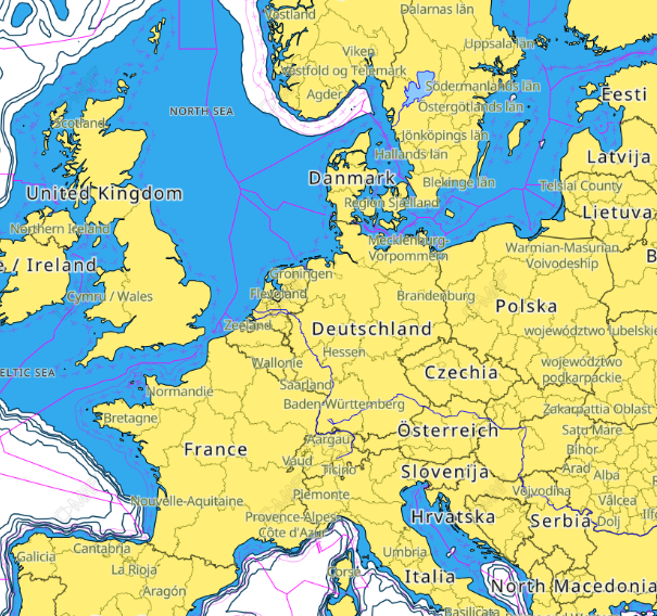 C-MAP REVEAL Seekarten