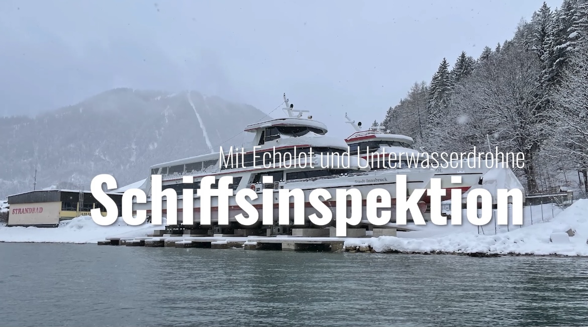 Echolotbilder erklärt: Schiffsrumpf auf SideScan Echolot