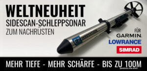 WELTNEUHEIT - SideScan-Schleppsonar zum Nachrüsten