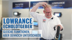 Lowrance Echolotgeber - gleiche Funktionen, aber dennoch Unterschiede