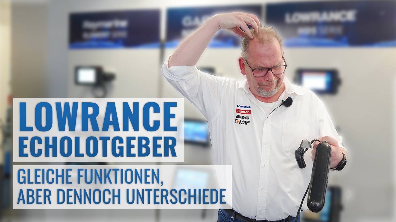 Lowrance Echolotgeber - gleiche Funktionen, aber dennoch Unterschiede