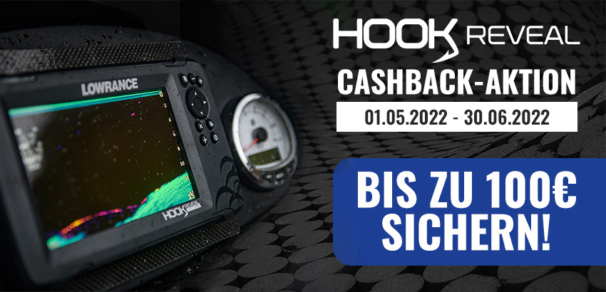 Die große Lowrance HOOK Reveal Cashback-Aktion!