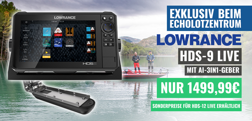 MEGA AKTION beim Lowrance HDS-9 LIVE
