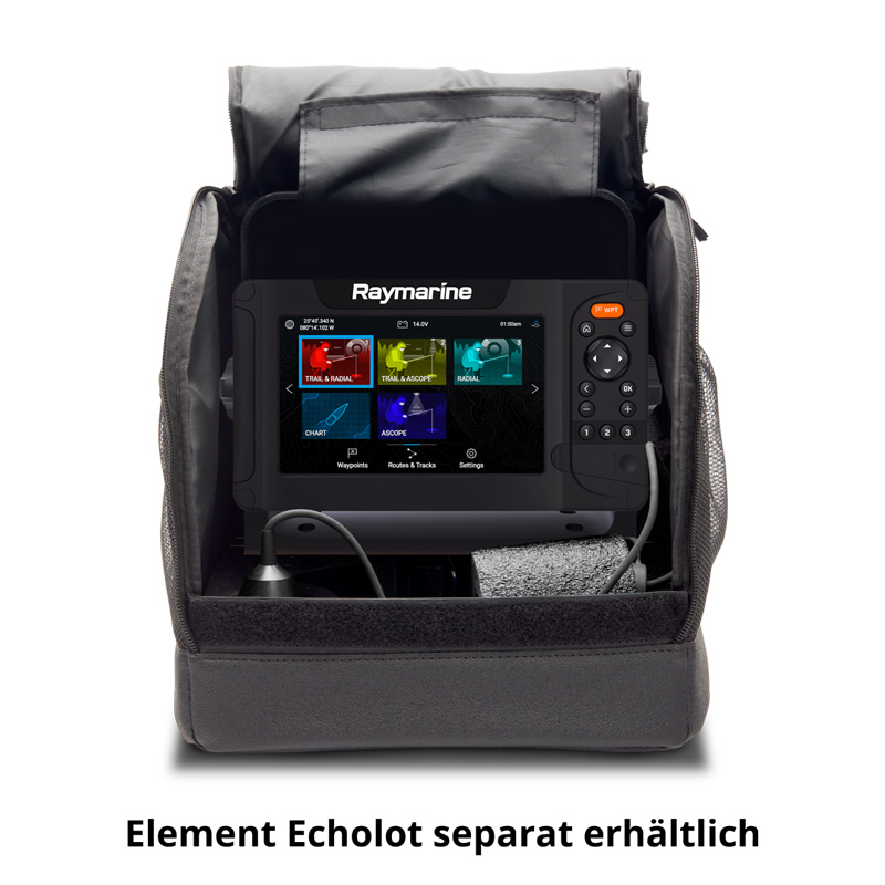 Raymarine Element Ice Fishing Kit – Echolot-Portabelset zum Eisfischen