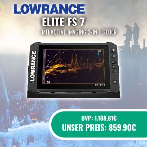 Lowrance Elite FS 7 Echolot – mit Active Imaging 3-in-1 Geber zum Sonderpreis!
