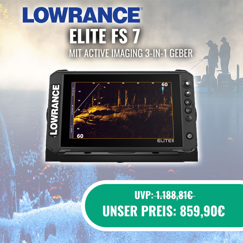 Lowrance Elite FS 7 Echolot – mit Active Imaging 3-in-1 Geber zum Sonderpreis!