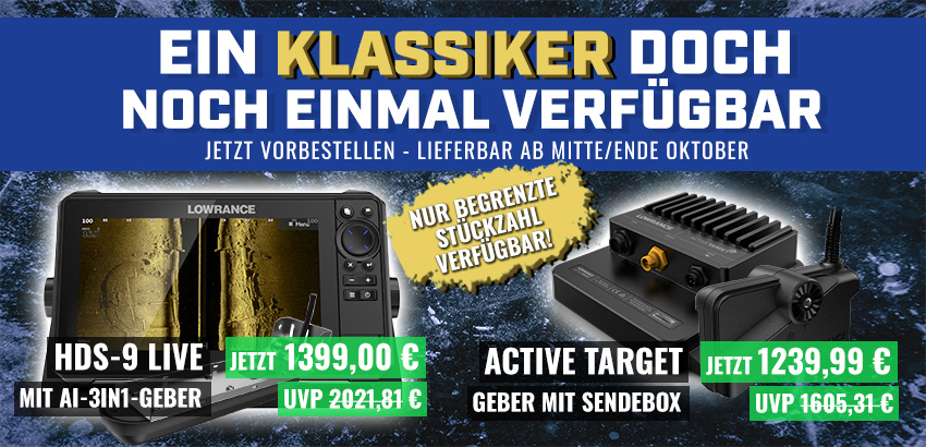 Das HDS-9 Live und Active Target 1 ist zurück!