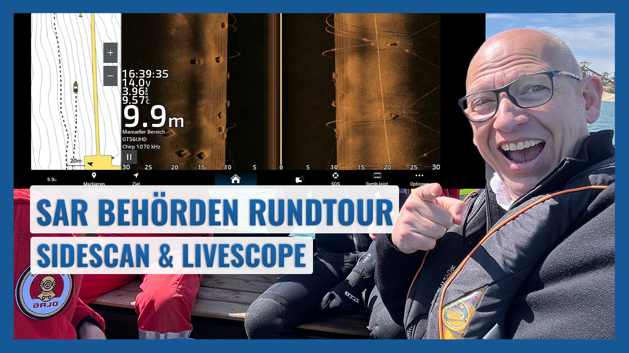 Neues Video: Unsere Behörden Rundtour - tolle Sidescan & LiveScope Aufnahmen