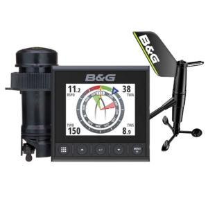 B&G Triton2 Geschwindigkeits-/Tiefen- und Windpaket (kabelgebunden)