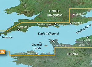 Garmin BlueChart g3 Vision HD - VEU001R - English Channel (Englischer Kanal)