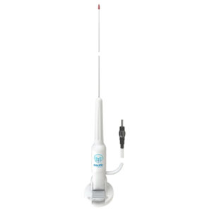 Pacific Aerials Seamaster Classic – P6092 FM+AM 1,0 m Edelstahl-Klappantenne +4 m Kabel