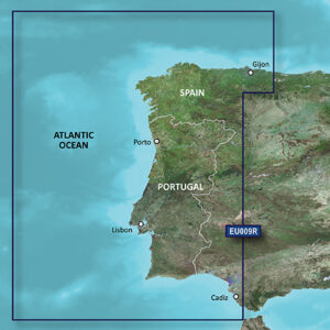 Garmin BlueChart g3 Vision HD - VEU009R - Portugal & Northwest Spain (Portugal und Norwest-Spanien)