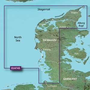 Garmin BlueChart g3 Vision HD - VEU474S - Northern Denmark & the Eider (Nord-Dänemark)