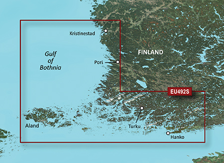 Garmin BlueChart g3 Vision HD - VEU492S - Kristinestad-Hanko