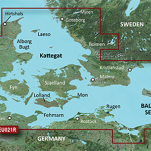 Garmin BlueChart g3 Vision HD - VEU021R - Denmark East & Sweden SE (Dänemark Ost, Schweden)