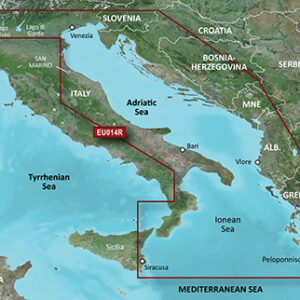 Garmin BlueChart g3 HD - HXEU014R - Italien, Adriatisches Meer / Adria