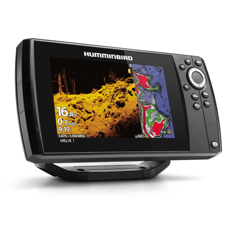 Humminbird HELIX 7 CHIRP MEGA DI GPS G4 XNT 9 HW MDI 75 T Heckgeber