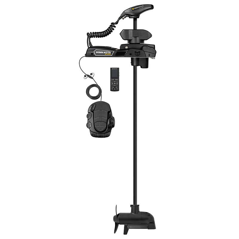 Minn Kota Ulterra Quest 90/115lbs 24V/36V 183cm mit Mega Side Imaging Geber, Fernbedienung und Fußpedal