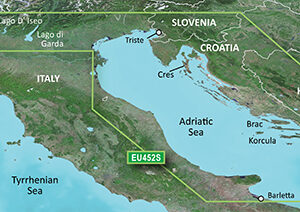 Garmin BlueChart g3 Vision HD Small - VEU452S - Adriatic Sea, North Coast (Adria, Nordküste)