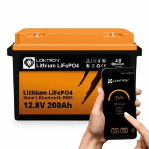 LIONTRON LiFePO4 12,8V 200Ah LX Arctic Smart BMS mit Bluetooth - Marine IP67
