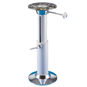 Teleskopsäule für Steuerstühle verstellbar 40-60cm, weiß