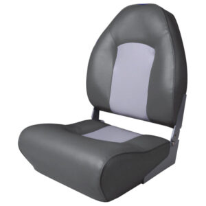Bootssitz Modell HIGH BACK 46x43x56cm grau/anthrazit